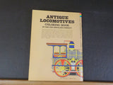 Antique Locomotives Coloring Book 43 outstanding drawings