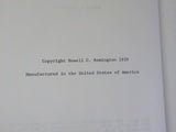 History of the Gilsonite Industry, A by Newell C. Remington    Hard cover