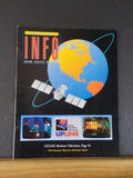 INFO Magazine Union Pacific Railroad 1993 March Apri Employee UPLINC Business TV