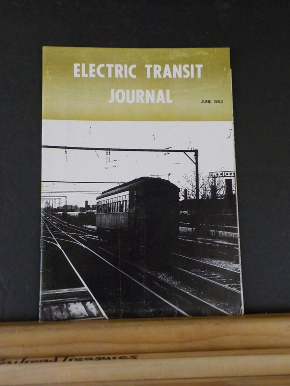 Electric Transit Journal 1962 June Long Beach North Sho
