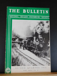 NRHS Bulletin 1952 V17 #2  Second Quarter Narrow Gauge in America Milw Hudsons