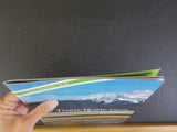 TranzAlpine Express New Zealand by Roy Sinclair travel map    Soft Cover stapled