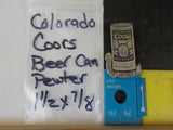Jaycees Colorado Coors Beer Bottle Pewter   PIN