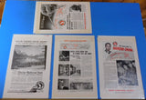 Ads Great Northern RR Lot #18 Advertisements from Various Magazines (10)