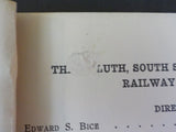 Duluth South Shore and Atlantic 1927-1937 Annual Report Hard Cover