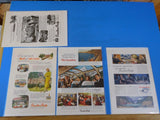 Ads Canadian Pacific Railroad Lot #8 Advertisements from various magazines