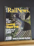 Pacific Rail News #385 1995 December BN covered wagon trail SP Geeps Cadillacs