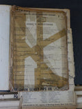 Official Railway Guide March 1896    Travelers   DAMAGED