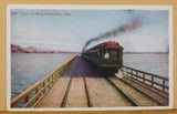 Postcard Lucin Cut-off Great Salt Lake Utah Card #8327