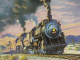 Plate Romance of the Rails Plate Collection Sunset Limited #1997A Tutwiler