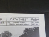Rock Island Technical Society Data Sheet #27 Existing deports Towers Yard Office