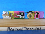 Jaycees Pennsylvania Amish  Lot of 4 pins JCI Senators On-to 1981 2 wagons