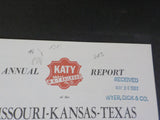 Missouri Kansas Texas Annual Report 1980 Katy M-K-T sc