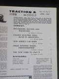Traction & Models #198 1982 April Recorders Sounds and Railroads NJ Car Barn