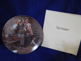 Plate Norman Rockwell The Cobbler Rockwell Heritage Collection Knowles