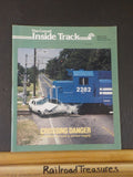 Conrail Inside Track 1988 Winter Employee Magazine On the River Line, a new brid