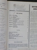 HO Monthly Model Trains 1951 August HO Scale Riding a way freight Old Mine build