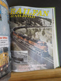 Railfan & Railroad Magazine Bound Volume 16  January - December 1997 Green
