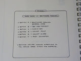 Baltimore Terminal Yards Maryland Division Roadway Maps November 1979