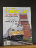 Railfan & Railroad Magazine 2002 April F-Units on the Prairies Winter storm