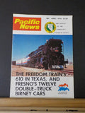 Pacific News #174 1976 April Freedom Train 610 in Texas Fresno Birney Car