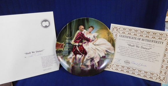 Plate King and I Shall We Dance The by William Chambers p0457