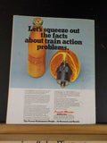 Modern Railroads Rail Transit 1973 March N&W RI Track Train NO FRONT COVER