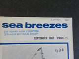 Sea Breezes Magazine #261 Vol 41 1967 September A Heavenly Trio Letitia Donaldso