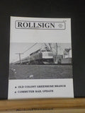 Rollsign Magazine of New England Transit News 1995 July August Old Colony Greenb