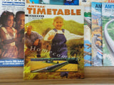 Amtrak Timetable Lot of 11 1989-2000 Various