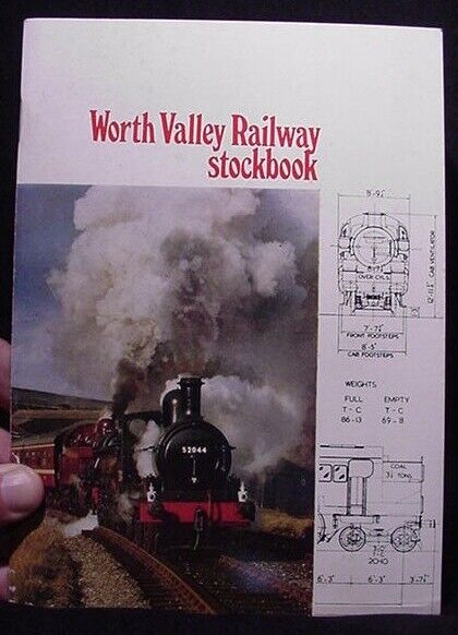 Worth Valley Railway Stockbook Soft Cover FIFTH edition 64 pages