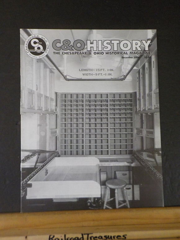 C&O History 2006 December Chesapeake and Ohio Historical Magazine Christmas Mail