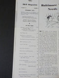 Baltimore & Ohio Employee Magazine 1953 September B&O oward E Simpson TV ads