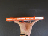 Thomas Cook European Timetable 1988 November Railway and shipping services throu