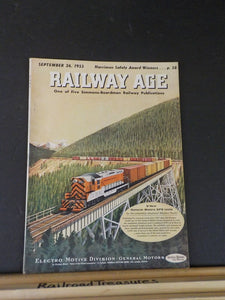 Railway Age 1955 September 26 Harriman Safety award winners
