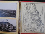 Album of Maine Central R.R. Scenery   Red Approx 6 x 5 inches