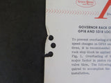 EMD Pointers 1965 September 1 Governor rack stop block GP18 SD18 locomotives