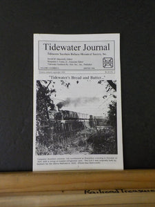 Tidewater Journal Southern Railway Historical Society Vol 3 #2 Winter 1994