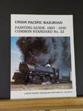 Union Pacific Railroad Painting Guide 1903-1930 Common Standard No 22 UP