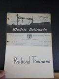 Electric Railroads #5 March 1938 4 million Dollars Electric Railway Outlook ERA