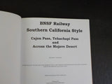 BNSF Railway Southern California Style Cajon Pass Tehachapi Pass Mojave Desert
