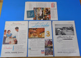 Ads Union Pacific Railroad Lot #3 Advertisements from various magazines (10)