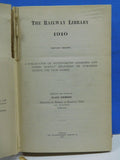 Railway Library, The  1910 Second Series A collection of noteworthy addresses