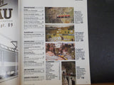 Die Modell-Eisenbahn Magazine 1989 6 HUPAC Loisl's Delemont Glasfaserpinsel