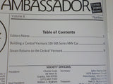 Ambassador, The Volume 8 #1 Central Vermont Ry Historical Society