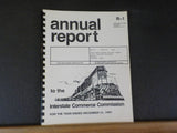 Grand Trunk Western Railroad Company Annual Report 1984 ICC  Spiral bound