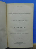 Report Select Committee Transportation Routes to Seaboard 1881 Canals rails wate