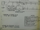 Hudson & Manhattan Railroad Route 101 Section 8 Contract Drawings New York City