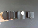 Train locomotive engine alarm clock NEEDS batteries.  MISSING battery cover