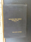 Bethlehem Steel Company Bethlehem, Penna. USA Frog & Switch Department Catalog